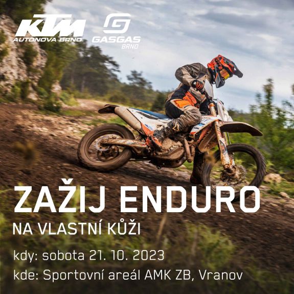 Zažij enduro 21. 10. 2023