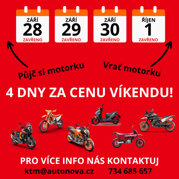28. 9. – 1. 10. ZAVŘENO
