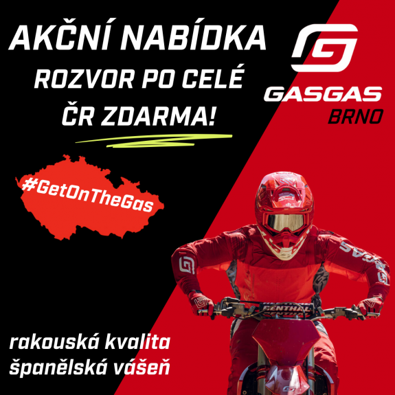 Rozvoz nových motocyklů zdarma